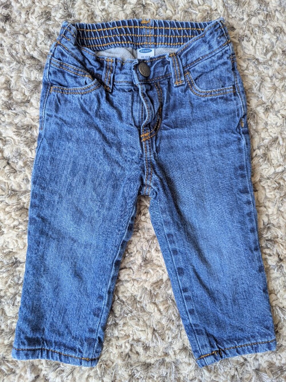 Old Navy fleece-lined jeans